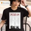 Pulse On Treasure Tour T Shirt