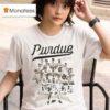 Purdue Boilermakers Basketball Team T Shirt