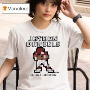 Quaterback Jayden Daniels Su Tigers Football Retro Baller T Shirt