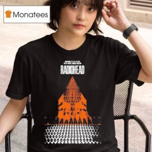Radiohead London England Tour T Shirt