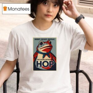 Resist Portland Frog Stand With Frog Ribit Resist Repea T Shirt