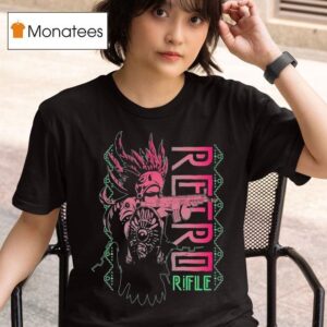 Retro Rifle Aztec T Shirt