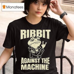 Ribbit Against The Machine Portland Frog Resis T Shirt