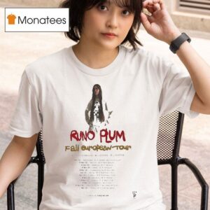 Runo Plum Fall Tour European T Shirt