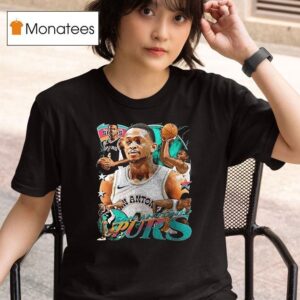 San Antonio Spurs De Aaron Fox Signature Graphic T Shirt