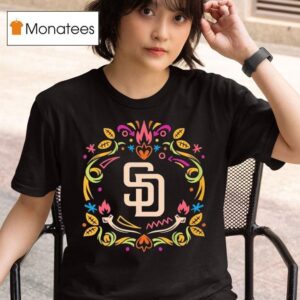 San Diego Padres Da De Los Muertos T Shirt