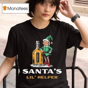 Santa S Lil Helper Christmas T Shirt