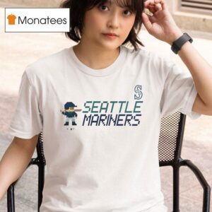 Seattle Mariners Bit Baseball T Shirt