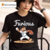 Seattle Mariners Furious George Monkey T Shirt