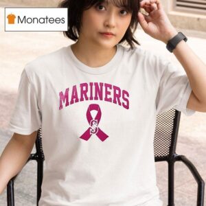 Seattle Mariners Mlb Breast Cancer Awareness T Shirt