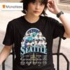 Seattle Mariners Players Signatures Skyline T Shirt