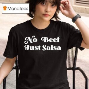 Selena Gomez Wearing No Beef Just Salsa T Shirt