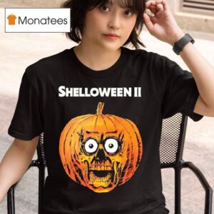 Shelloween Ii Heroin Skateboards Pumpkin T Shirt