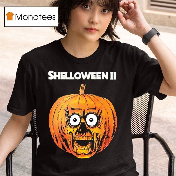 Shelloween Ii Heroin Skateboards Pumpkin T Shirt