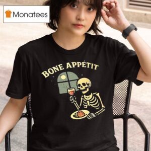 Skeleton Eating Brain Bone Appeti T Shirt