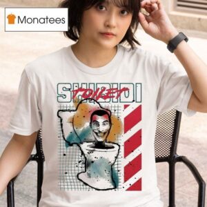 Skibidi Toilet Splatter Pain T Shirt