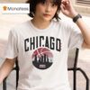 Slam Chicago City Basketball T Shirt