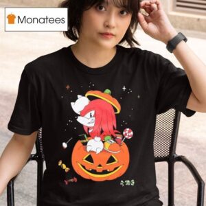 Sonik The Hedgehog Knuckles Halloween T Shirt