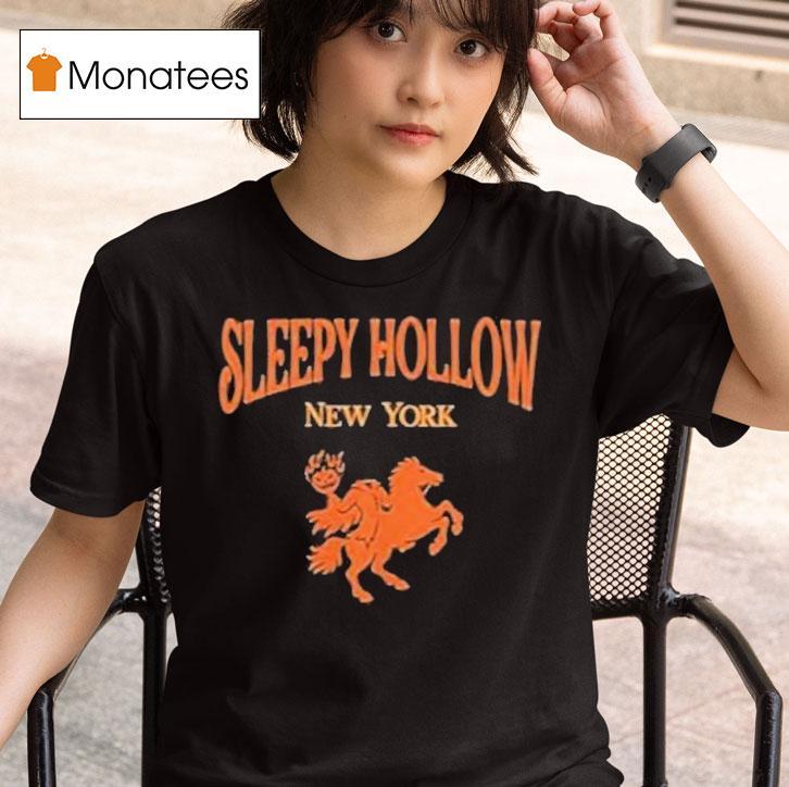 Spooky Hollow New York Horseman Halloween T Shirt
