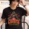 Star Wars X Kansas City Chiefs Darth Vader Empire T Shirt