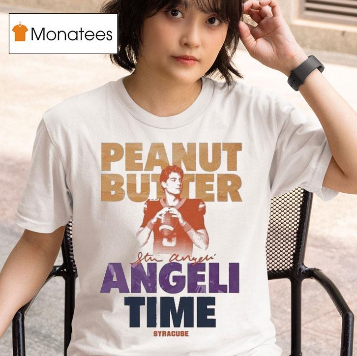 Steve Angeli Syracuse Orange Peanut Butter Angeli Time T Shirt