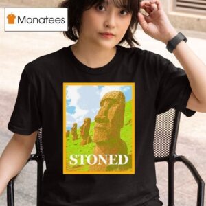 Stoned Moai T Shirt