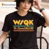 Stranger Things Season Wsqk The Squawk Fm Retro Logo T Shirt