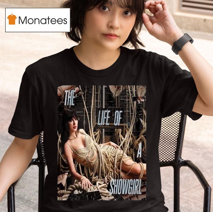 Swift The Life Of A Showgirl So Glamorous Cabaret Version Cover Art Wall T Shirt