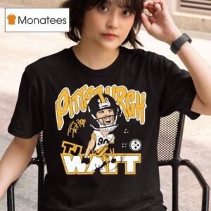 T J Watt Pittsburgh Slers Logo Signature T Shirt