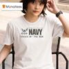 Tampa Bay Buccaneers America S Navy Forged By The Sea Salute To Service Logo T Shirt