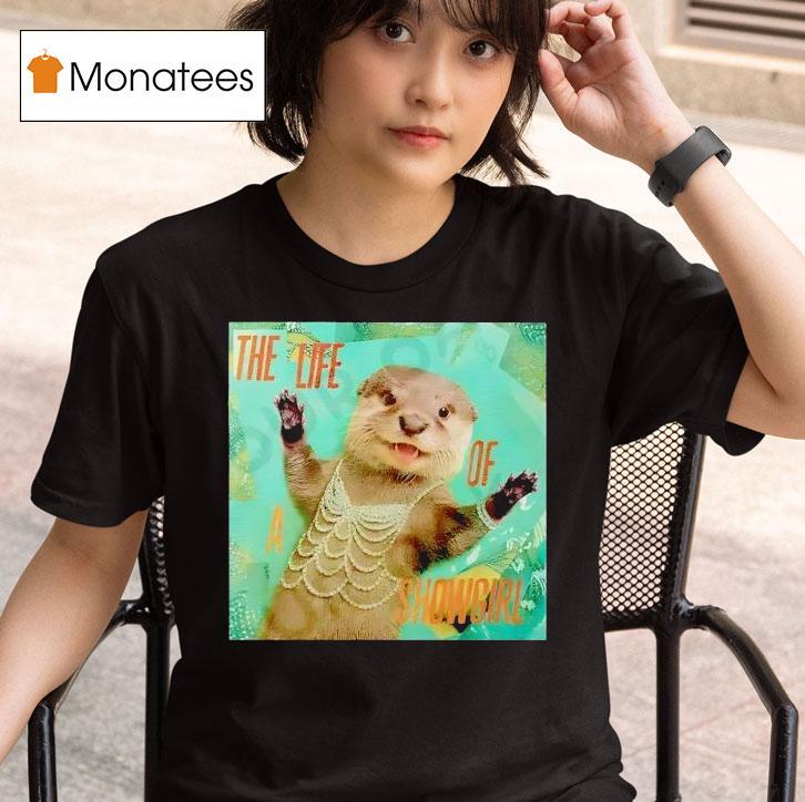 Taylor Otter The Life Of A Showgirl Album T Shirt