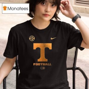 Tennessee Volunrs Dark Mode Stadium Logo T Shirt