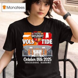 Tennessee Volunrs Vs Alabama Crimson Tide October Th T Shirt