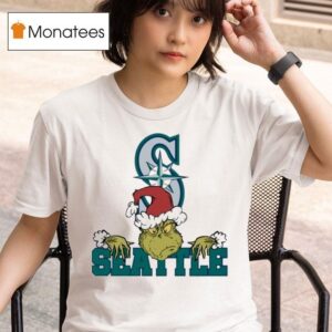 The Grinch Vs Seattle Mariners Christmas Mlb Baseball T Shirt