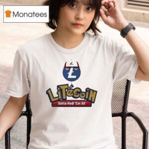 The Litecoin Gotta Hodl Em All Style Pokemon T Shirt