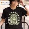 The Lumineers Tour Mexico City T Shirt