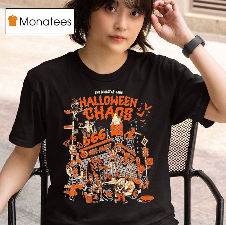 The Monster Gang Halloween Chaos T Shirt