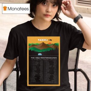 The New Mastersounds Farewell Usa Tour T Shirt