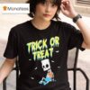 The Simpsons Trick Or Treat Skeleton Halloween T Shirt