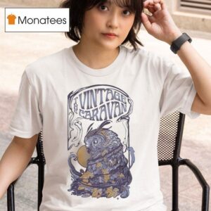 The Vintage Caravan Owl T Shirt