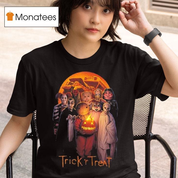 Trick R Treat Wrong Way Halloween T Shirt