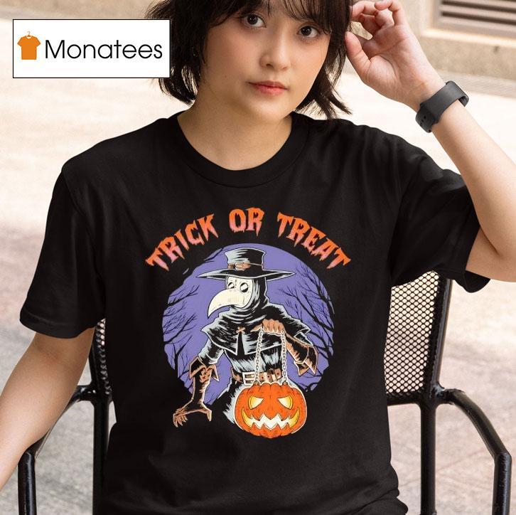 Trick Or Treat Plague Doctor Halloween T Shirt