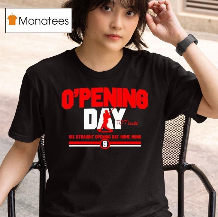 Tyler O Neill O Pening Day Six Straight Opening Day Home Runs Signature T Shirt