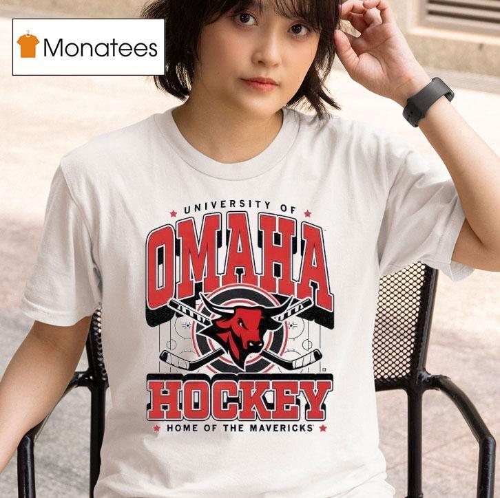 University Of Omaha Hockey Home Of The Mavericks T Shirt
