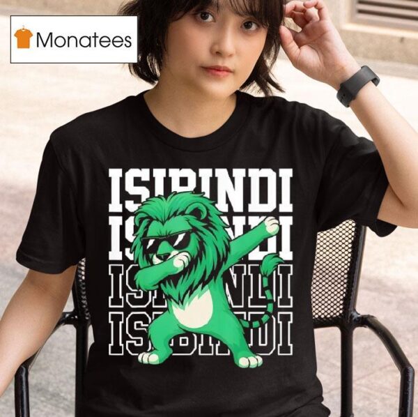 Vintage Isibindi Name Dab Cool Animal T Shirt