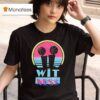 Wit Ness Basketball Cup Vintage T Shirt
