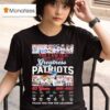 Yes I Am Old But I Saw Greatness Patriots Years Thank You For The Memories Signatures T Shirt