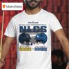 Los Angeles Dodgers Vs Milwaukee Brewers Nlcs Matchup T Shirt