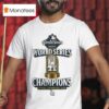World Series Champions Los Angeles Dodgers Trophy T Shirt