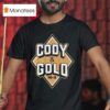 The Fan Cody Gold Show Diamond Logo T Shirt